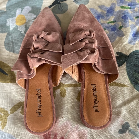 Jeffrey Campbell Charly Triple Bow Flat - Picture 3 of 6